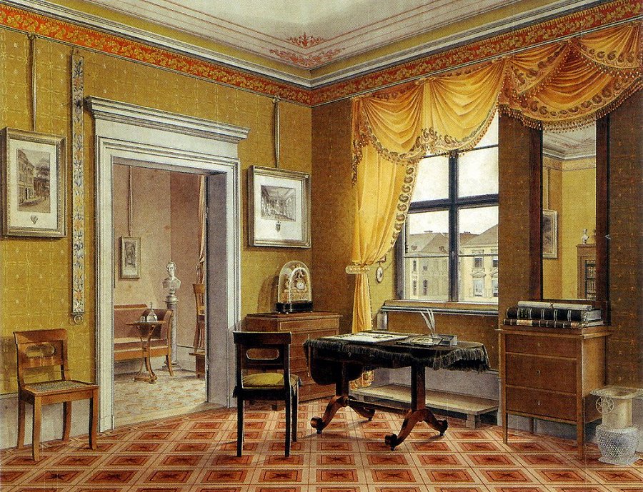 Eduard Grtner: Zimmerbild 1849